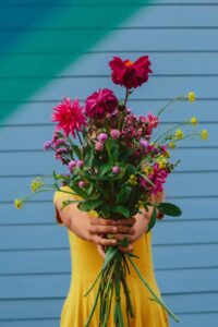 Blue House Florals